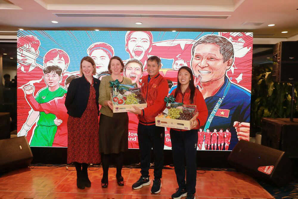 Tuyển nữ Việt Nam được tiếp lửa trước VCK châu Á 2026