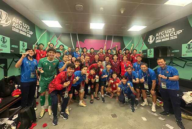 VFF lên tiếng vụ U23 Việt Nam tự trao huy chương