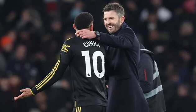 Cunha tiết lộ câu nói của Carrick giúp MU hạ Arsenal