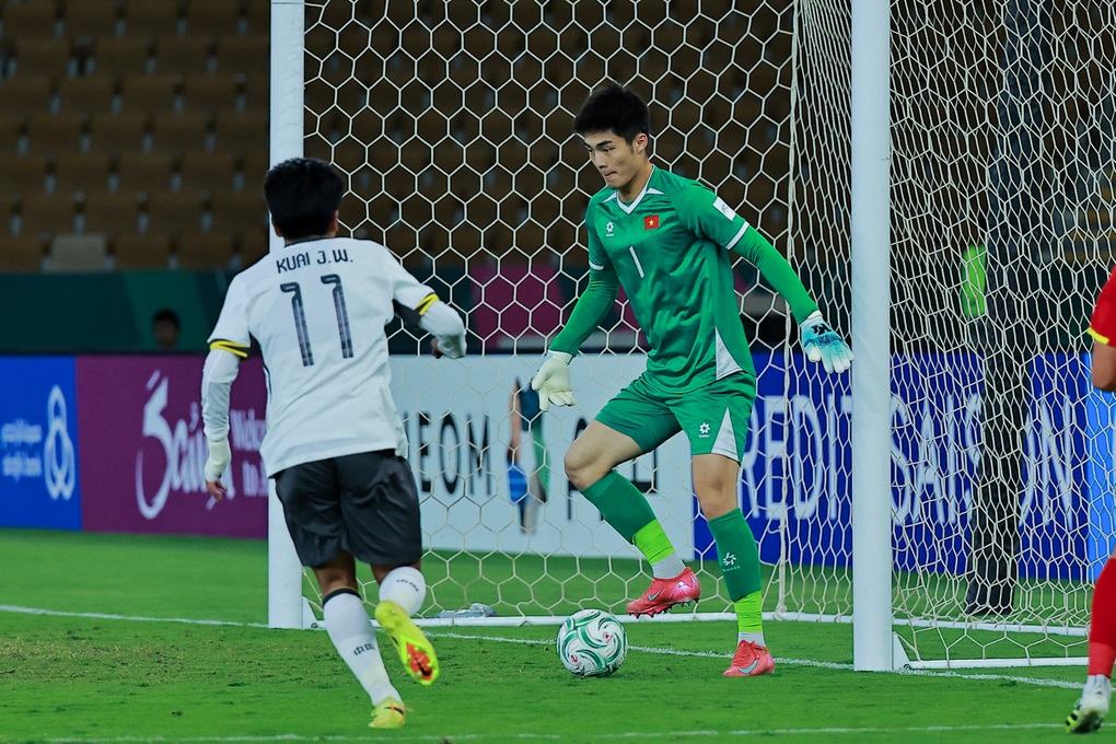 Thủ môn Trần Trung Kiên quyết tâm khẳng định mình ở đội tuyển Việt Nam