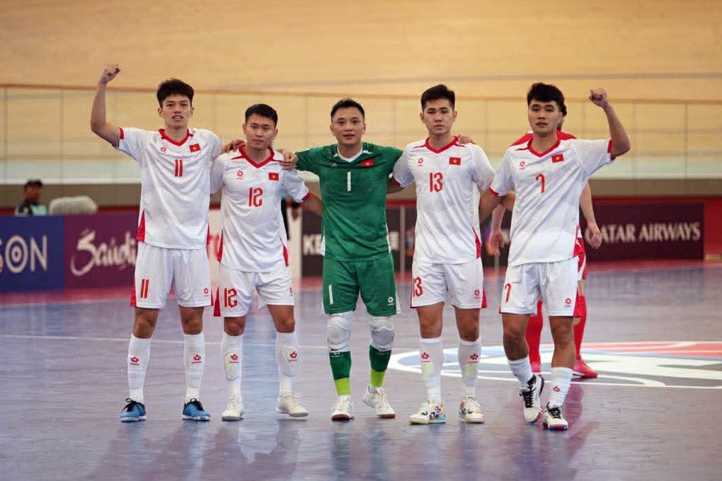 Đánh bại Lebanon, tuyển futsal Việt Nam rộng cửa vào tứ kết giải châu Á