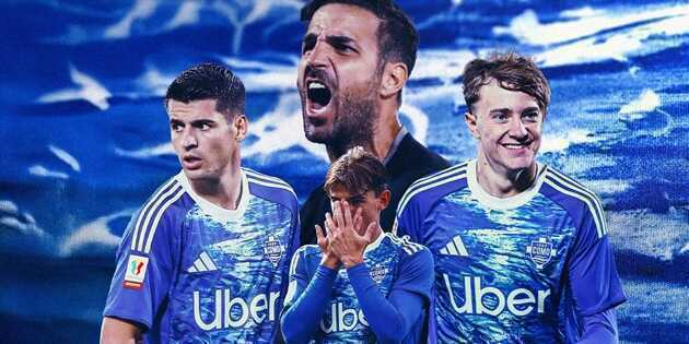 Fabregas gi&uacute;p Como trở lại Serie A