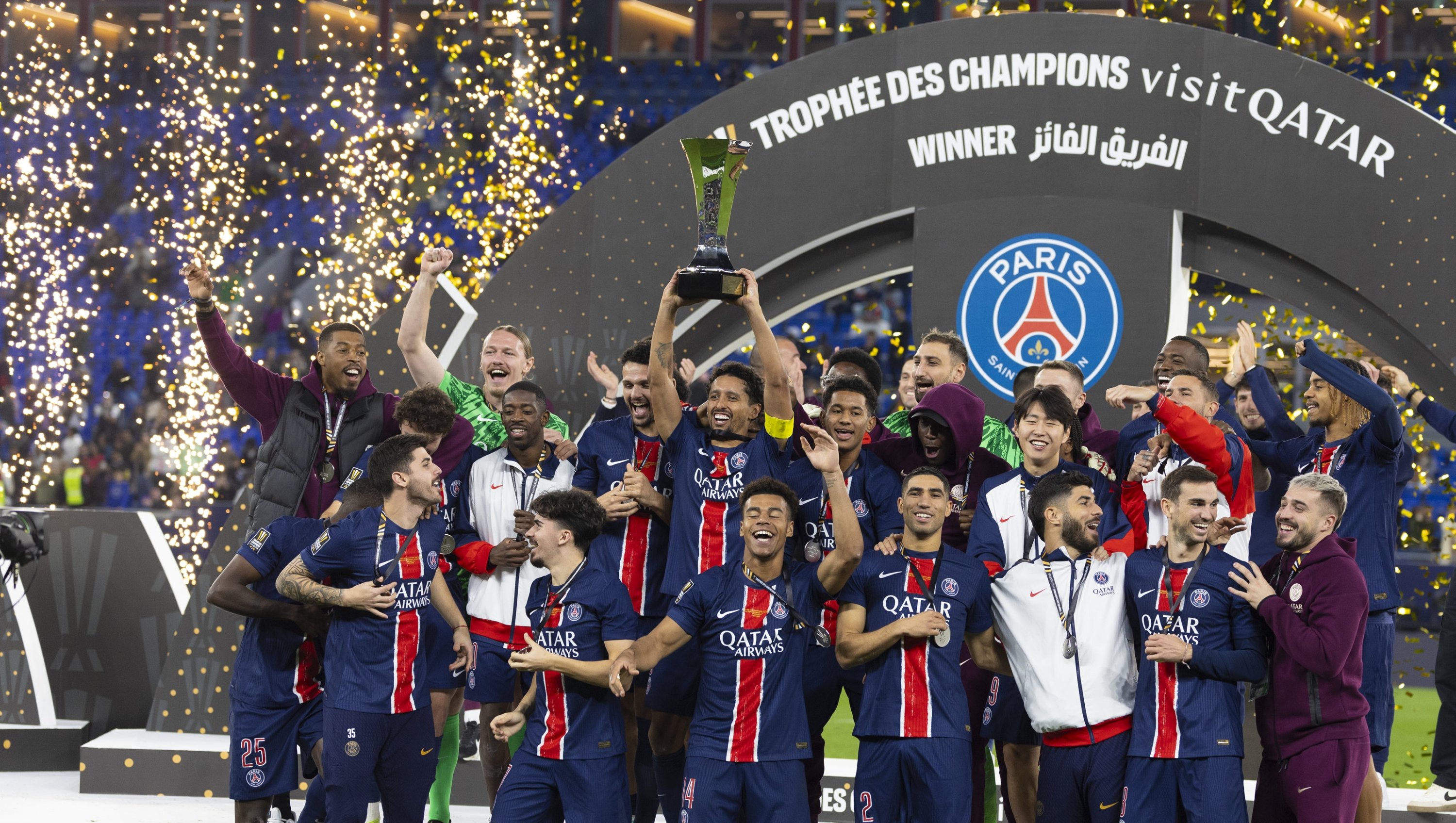 PSG c&oacute; 8 lần li&ecirc;n tiếp v&ocirc; địch Si&ecirc;u C&uacute;p Ph&aacute;p.