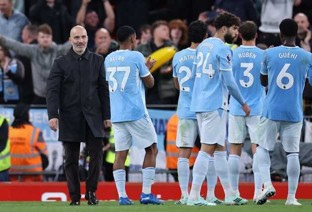 &Aacute;n phạt t&agrave;i ch&iacute;nh đang lơ lửng tr&ecirc;n đầu Manchester City. Ảnh: EPA/ADAM VAUGHAN