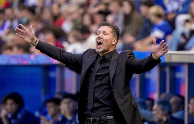 Simeone đ&atilde; tạo n&ecirc;n đế chế h&ugrave;ng mạnh cho Atletico. (Ảnh: EPA Images)