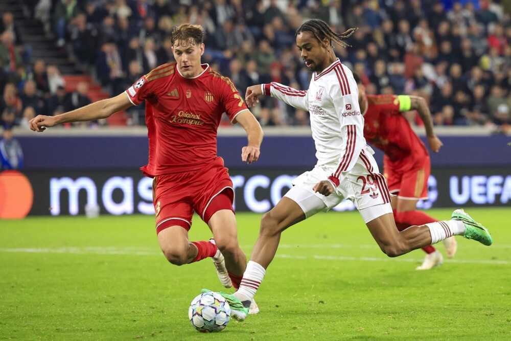 Cú hat-trick của Barcola mang về lợi thế khổng lồ cho Liverpool