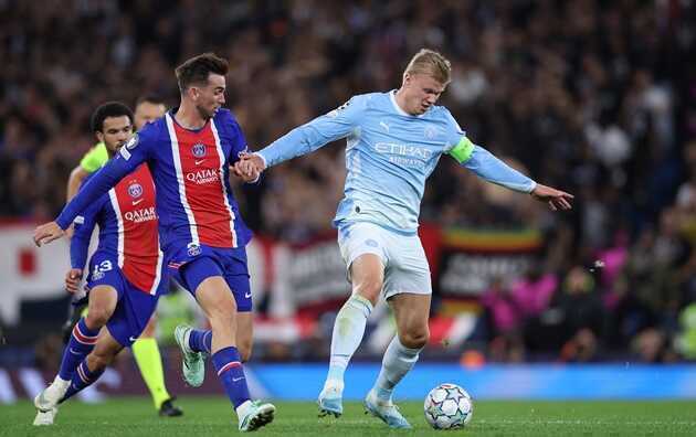 Những nỗ lực của Erling Haaland kh&ocirc;ng đủ gi&uacute;p Manchester City tho&aacute;t thua.