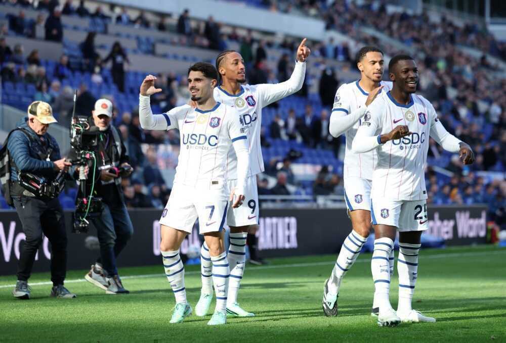 Pedro Neto tỏa s&aacute;ng trong hiệp 2 để mang về 3 điểm trọn vẹn cho Chelsea. Ảnh: EPA.