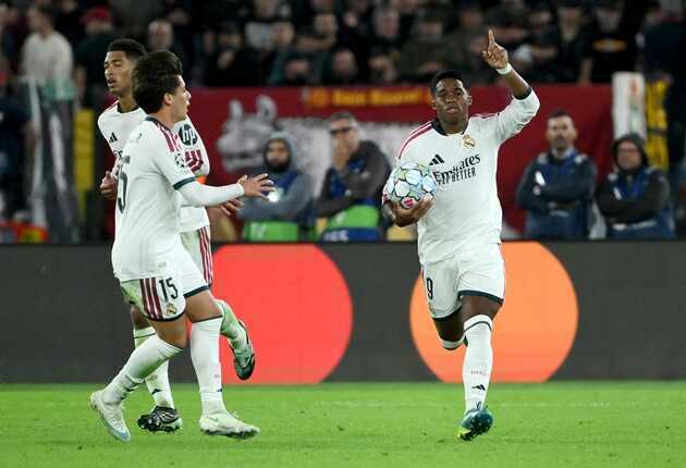 Endrick cần được Mourinho trao cơ hội nhiều hơn. Ảnh: EPA