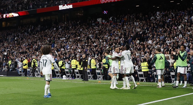 Real Madrid thắng đậm khi vừa vắng Vinicius. 