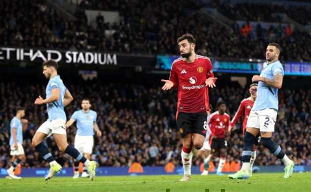 Trong sự hỗn loạn về c&aacute;o buộc t&agrave;i ch&iacute;nh của Man City, MU l&agrave; 1 trong 2 đội b&oacute;ng hưởng lợi nhiều nhất nếu kết quả của The Citizens bị hủy. Ảnh: Carl Recine/Getty Images