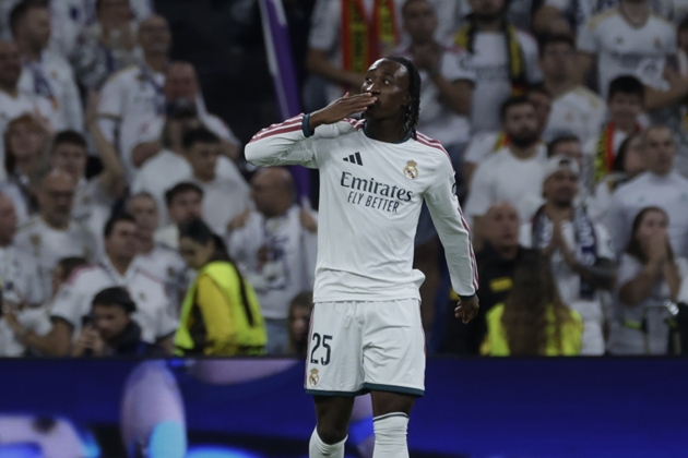 Yan Diomande đang h&ograve;a nhập rất tốt tại Real Madrid. Ảnh: EPA