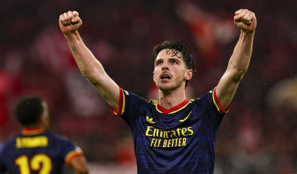 Arteta chỉ ra bước tiến lớn của Declan Rice tại Arsenal