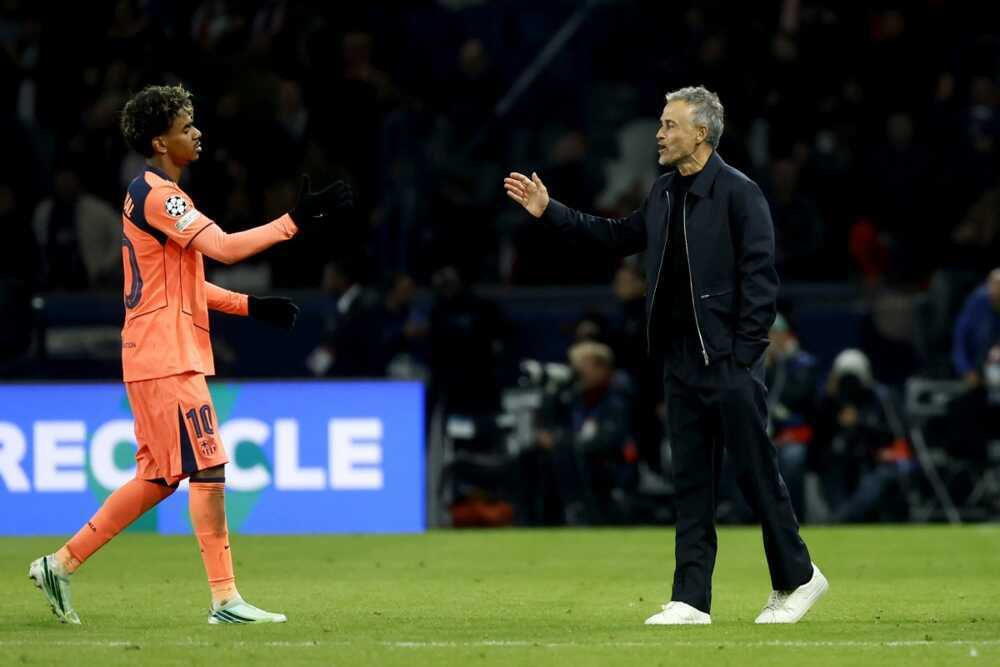 Yamal l&agrave; nh&acirc;n tố đột biến của Barca. Ảnh: EPA.