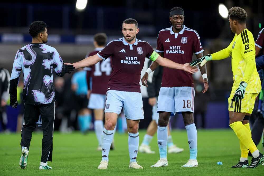 Aston Villa vừa đ&aacute;nh bại Man City. Ảnh: EPA IMAGES. 