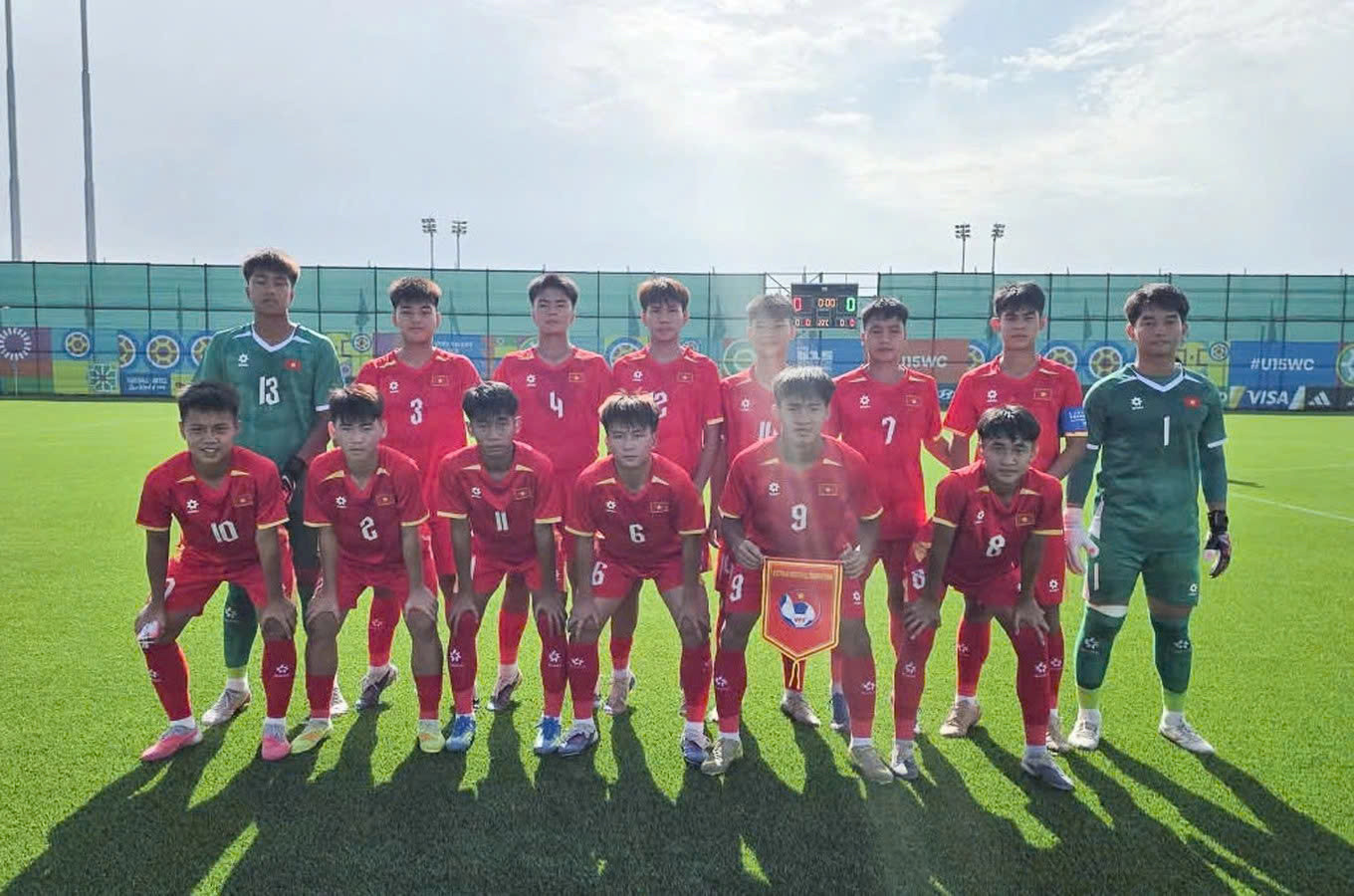 U15 Việt Nam thắng hai trận liên tiếp ở World Cup 2026