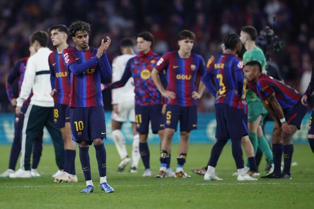 Thể lực l&agrave; b&agrave;i to&aacute;n quan trọng nhất của Barcelona hiện tại. Ảnh: EPA IMAGES. 
