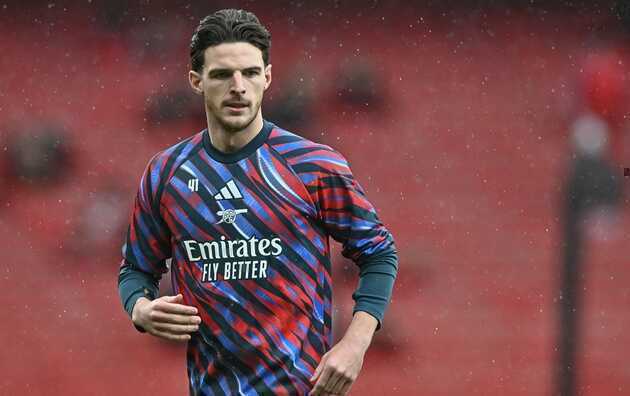 Tại sao Declan Rice lỡ trận đấu với Fleetwood?