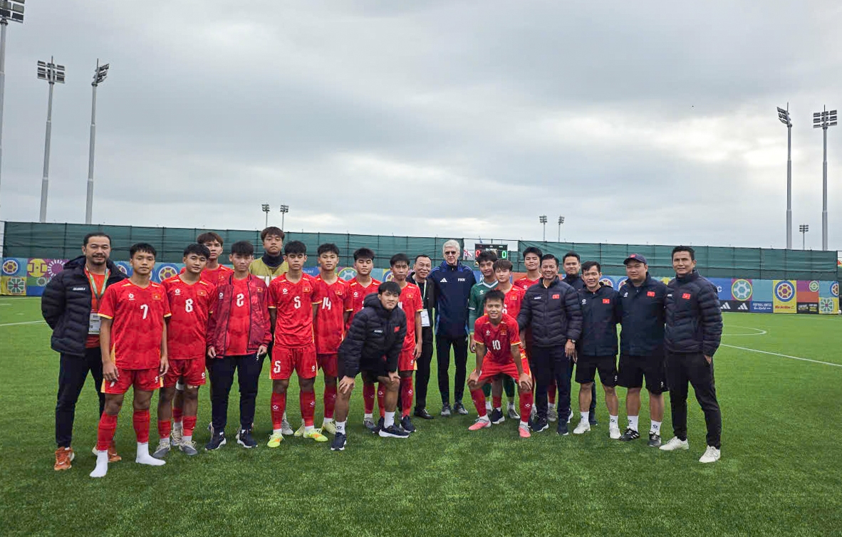 U15 Việt Nam thua ngược đầy tiếc nuối tại vòng 1/16 World Cup