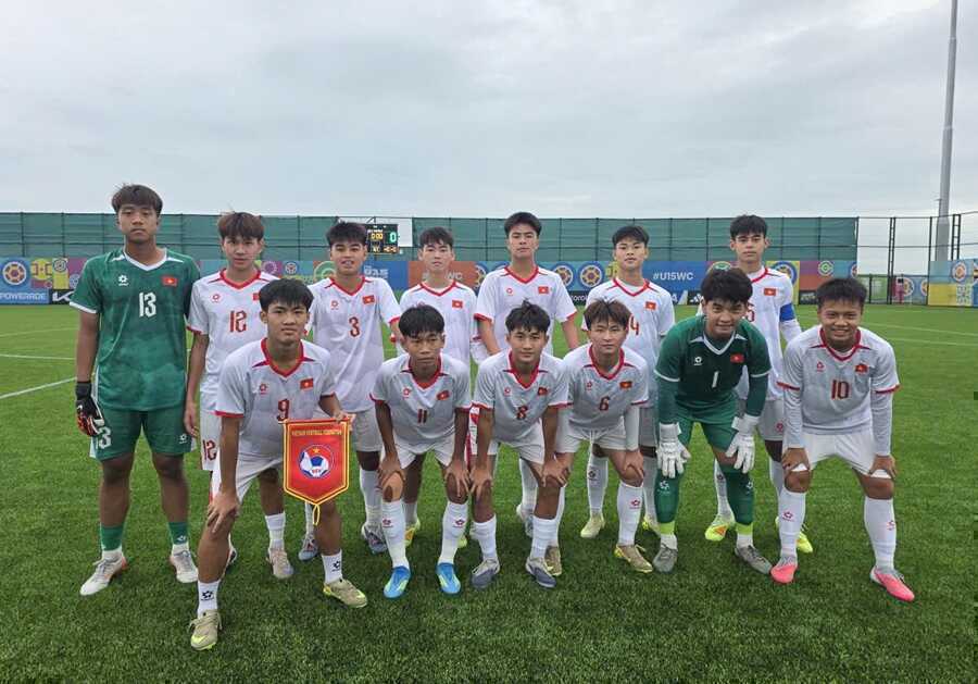 Thắng chủ nhà Azerbaijan, U15 Việt Nam vào chung kết Tier C World Cup