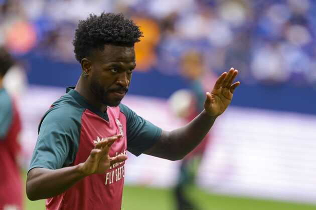 Vinicius Junior đang g&acirc;y thất vọng lớn. Ảnh: EPA.