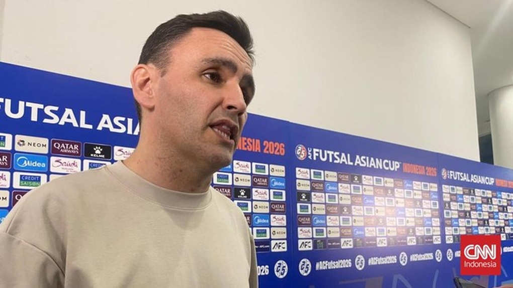 HLV Indonesia cảnh báo tuyển futsal Việt Nam trước tứ kết giải châu Á
