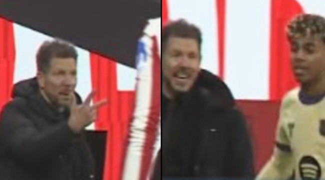 Simeone chọc tức Yamal.