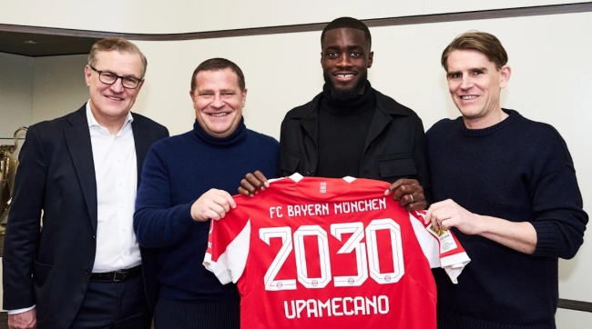 CHÍNH THỨC! Upamecano ký hợp đồng mới 4 năm với Bayern Munich