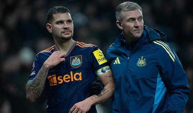 Newcastle nhận đòn đau khi Guimaraes nghỉ thi đấu 8 tuần