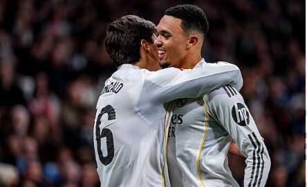 Gonzalo Garcia tri ân Trent sau trận thắng rực rỡ của Real Madrid