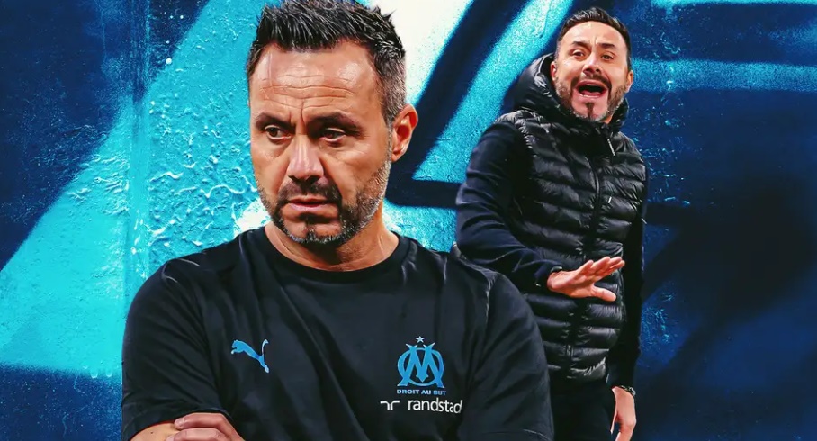 Marseille là nấm mồ cho triết lý cực đoan của Roberto De Zerbi