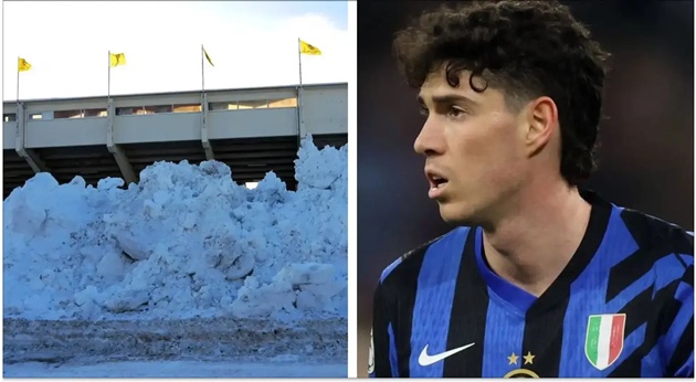 Bodo/Glimt dọn 80 tấn tuyết đấu Inter Milan