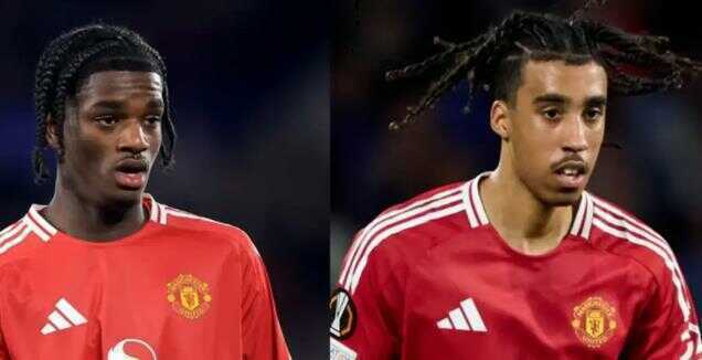 Bộ đ&ocirc;i trung vệ trẻ Ayden Heaven v&agrave; Leny Yoro đến Dubai tập luyện.