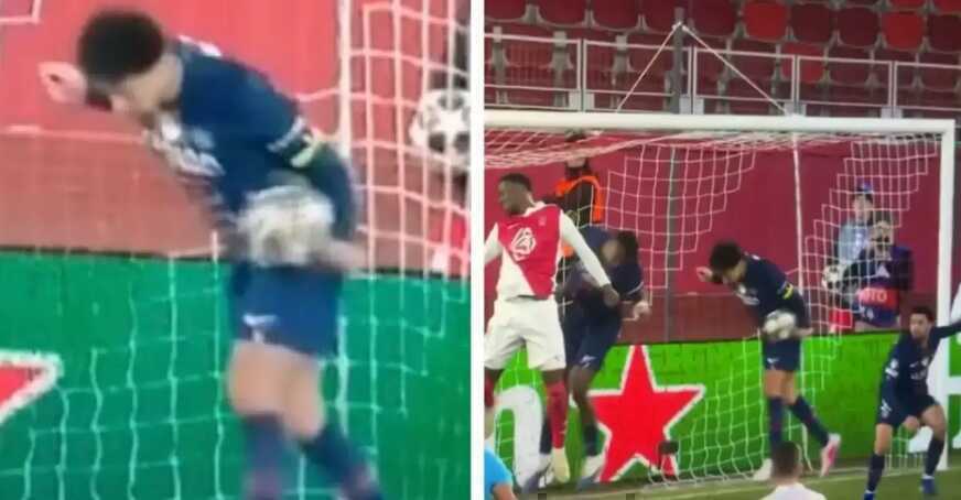 Vì sao Marquinhos không bị thổi phạt đền trước Monaco?