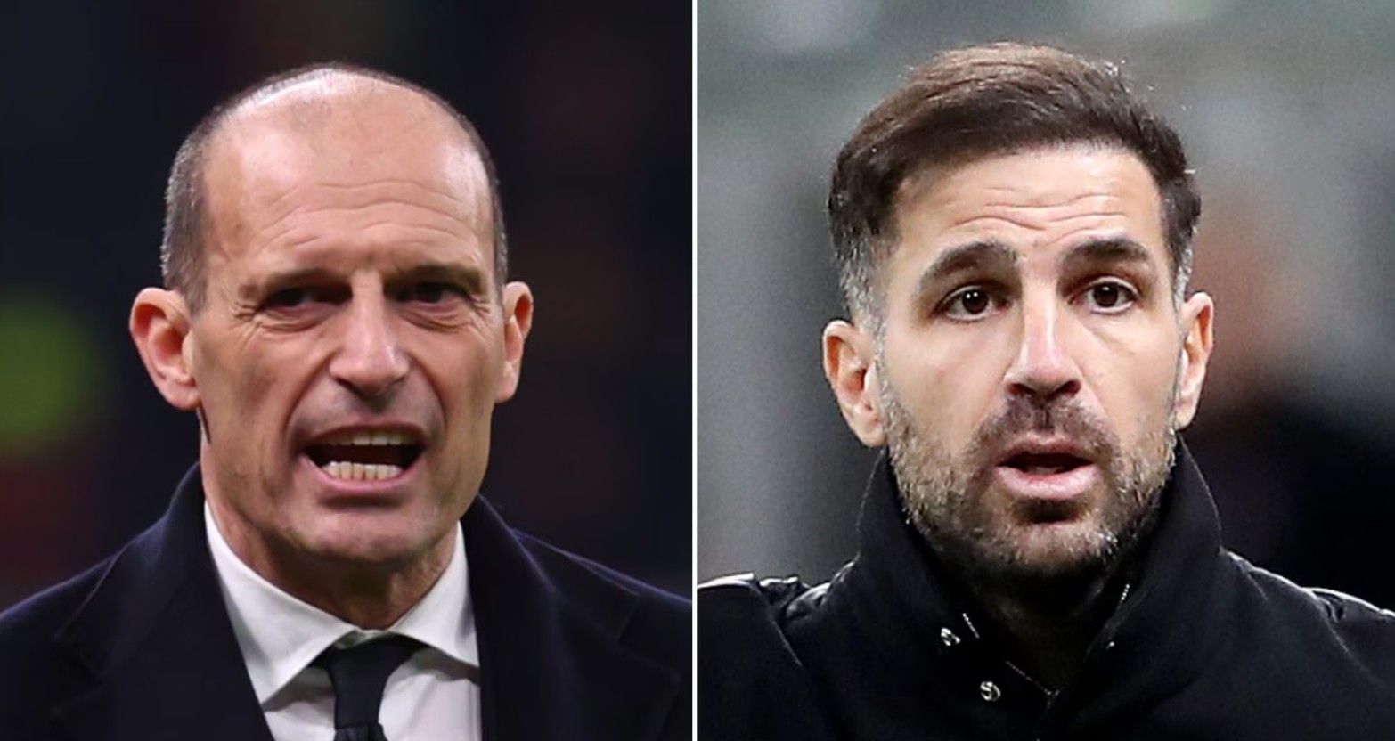 Allegri tự làm xấu mình khi gọi Fabregas là trẻ ranh