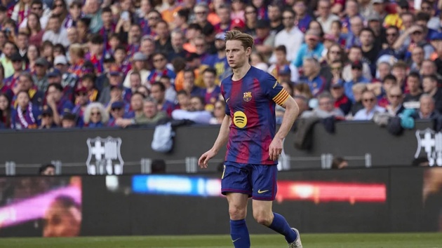 De Jong nghỉ 1 tháng, lỡ vòng 1/8 Champions League