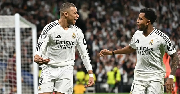 Mbappe kịp dự vòng 1/8 Champions League, Rodrygo tái xuất