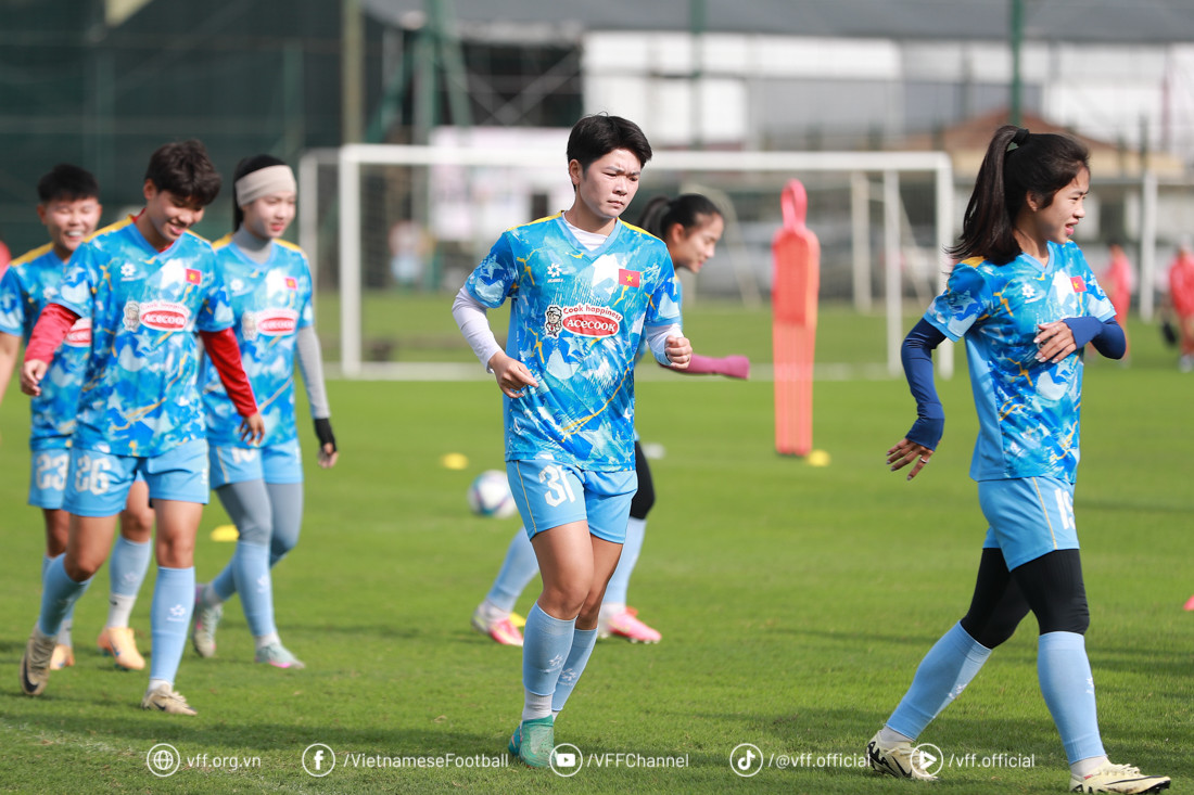 Tuyển nữ Việt Nam chốt danh sách dự VCK châu Á 2026