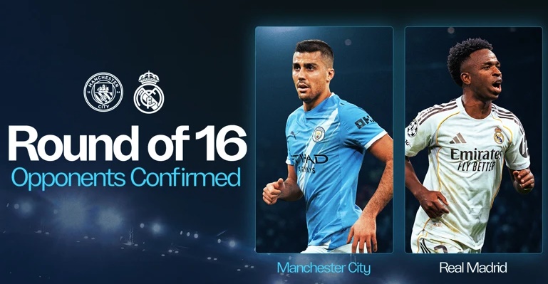 Man City lại một lần nữa chạm tr&aacute;n Real.