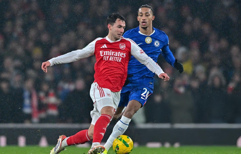 Arsenal loại Chelsea nghẹt thở, vào chung kết Cúp Liên đoàn Anh
