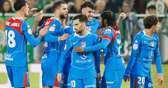 Atletico Madrid hủy diệt Betis, lọt vào bán kết Copa del Rey