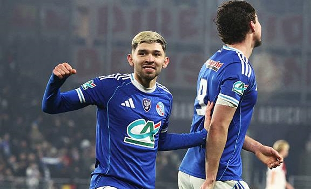 Strasbourg loại Monaco nhờ cú đúp của Enciso