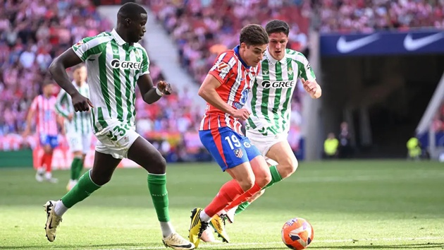 Soi trận Atletico Madrid vs Betis: Chủ nhà giữ trọn 3 điểm