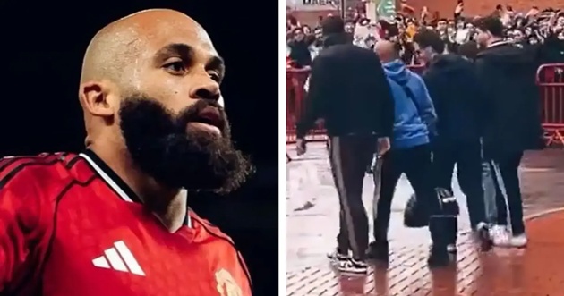 Mbeumo tập tễnh rời Old Trafford sau trận thắng Spurs