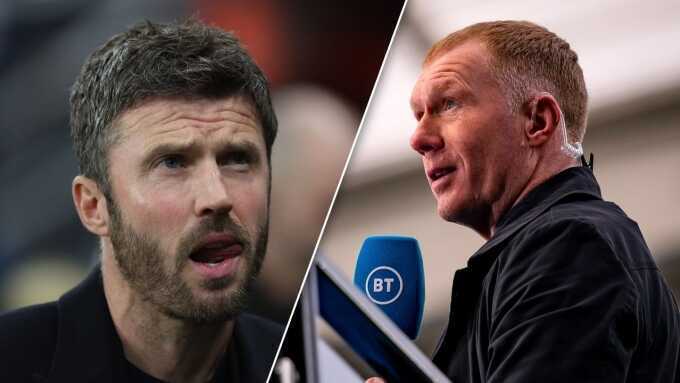 Scholes xin lỗi Carrick