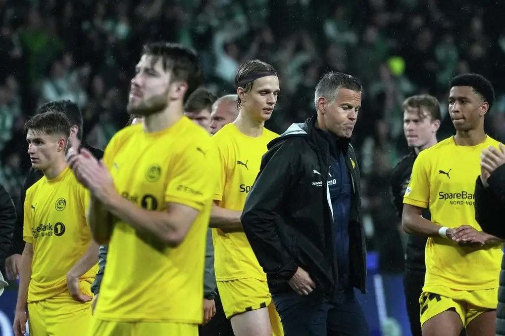 Thắng 3-0 ở lượt đi, đội bóng Na Uy vẫn bị loại ở Champions League