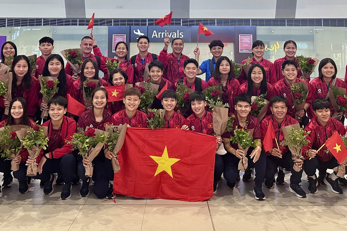 Tuyển nữ Việt Nam tới Australia, sẵn sàng đấu Nhật Bản, Ấn Độ