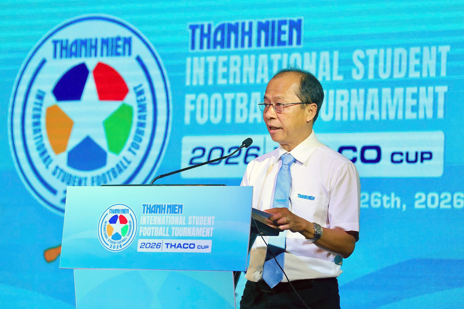 6 đội tranh tài ở giải bóng đá Thanh niên sinh viên quốc tế 2026