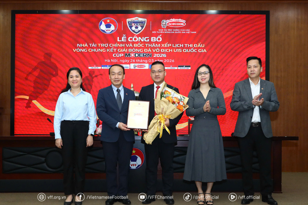 Thể Công Viettel I gặp PVF ở VCK U15 Quốc gia 2026