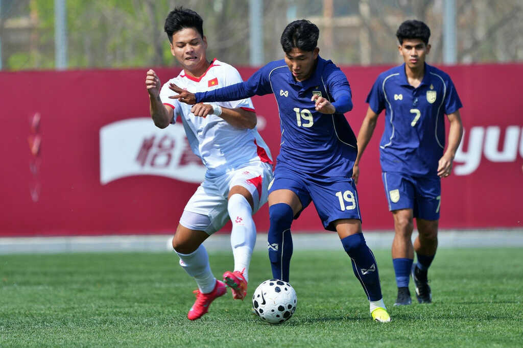 HLV U23 Thái Lan tiếc chỉ ghi được 1 bàn vào lưới U23 Việt Nam